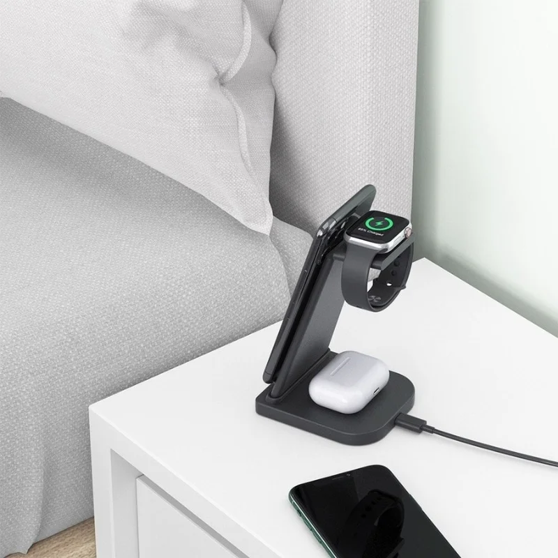 Carregador Sem Fio Por Indução Qi Fast Charge 15W - Image 9