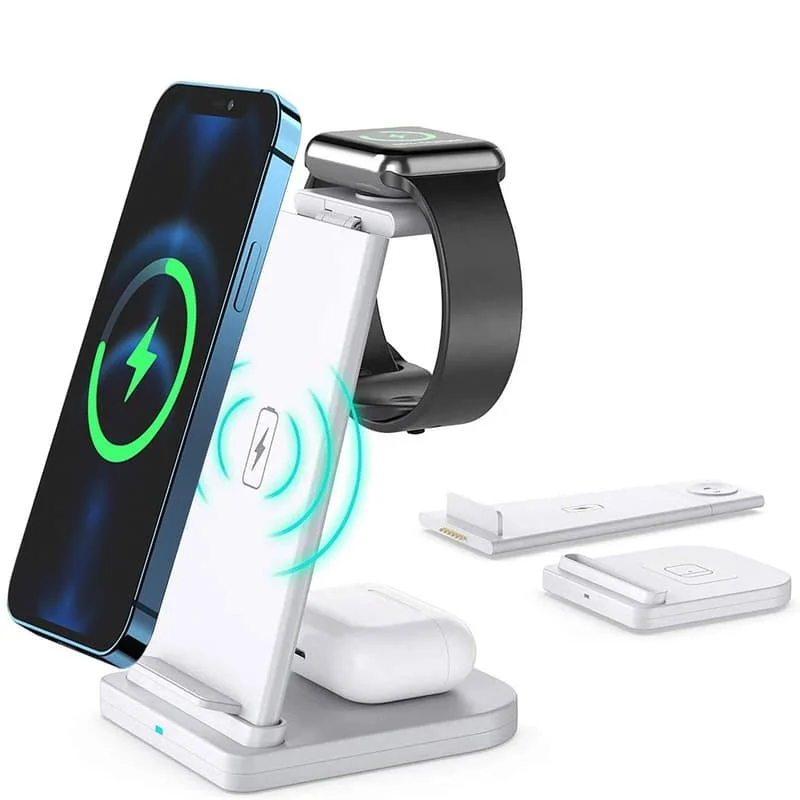 Carregador Sem Fio Por Indução Qi Fast Charge 15W - Image 8