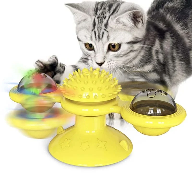 Brinquedo Interactivo Giratório Para Gato Odoldi® - Image 2