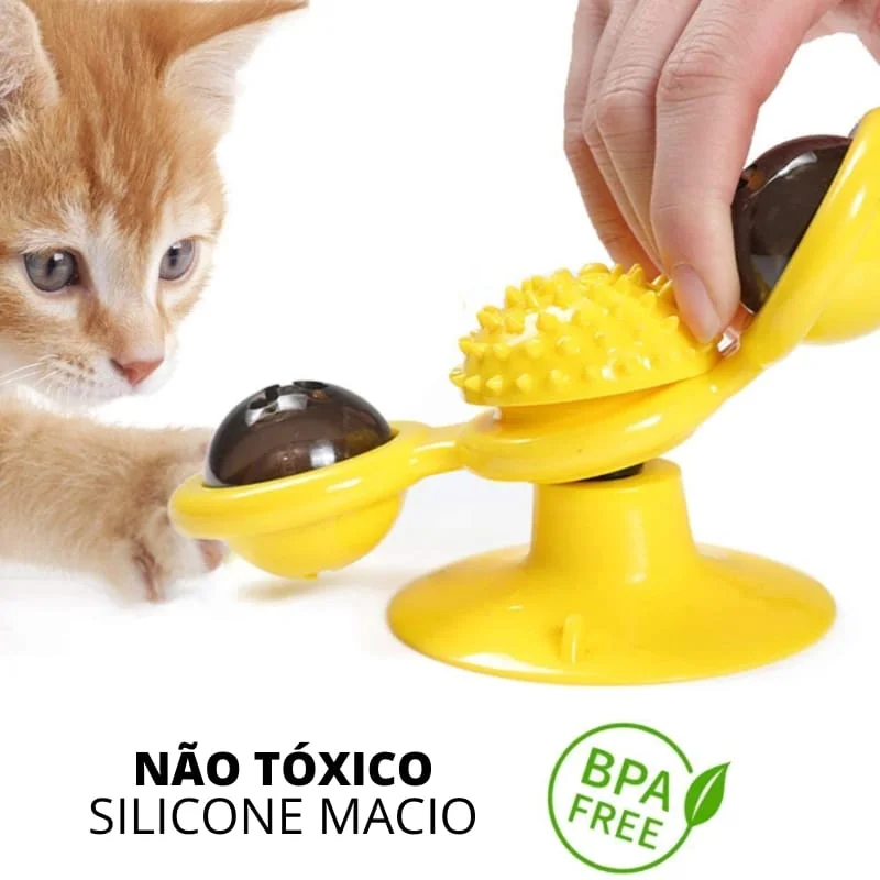 Brinquedo Interactivo Giratório Para Gato Odoldi® - Image 5