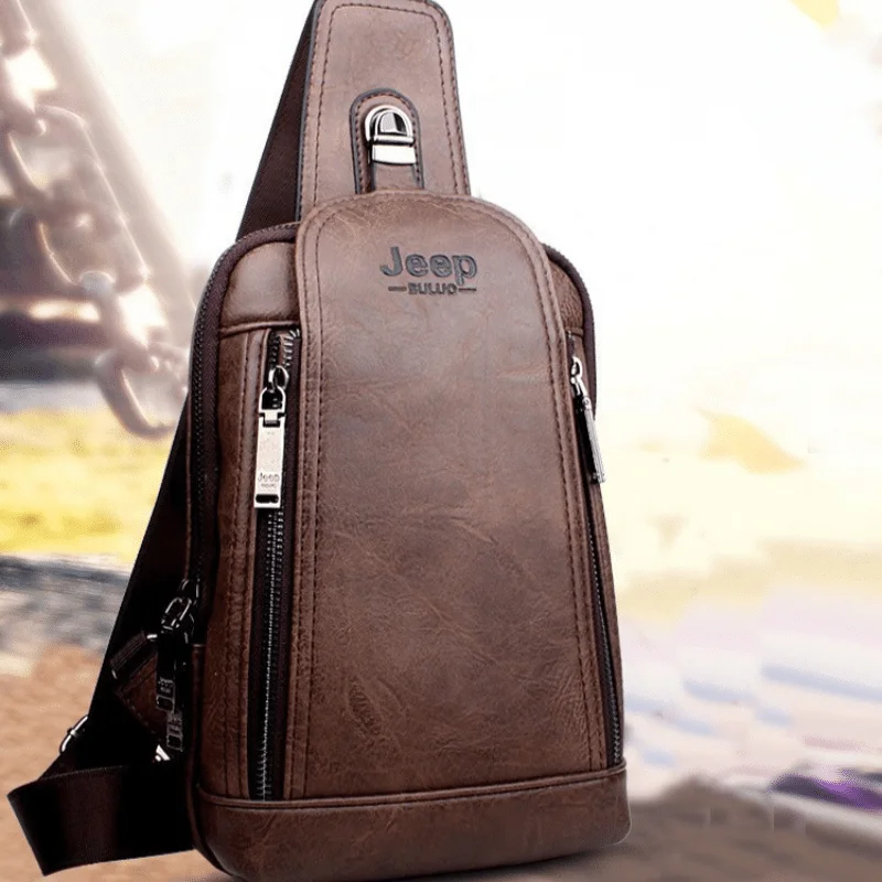 Bolsa Masculina Transversal Estilo Mensageiro Jeep Buluo® - Image 10