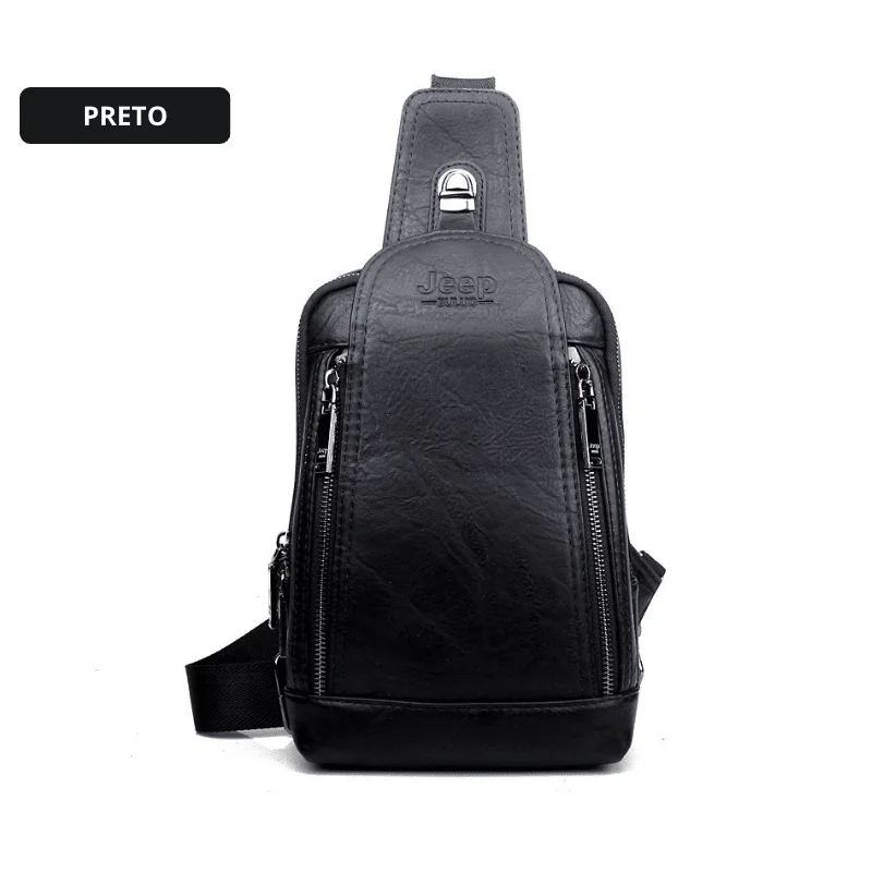 Bolsa Masculina Transversal Estilo Mensageiro Jeep Buluo® - Image 5