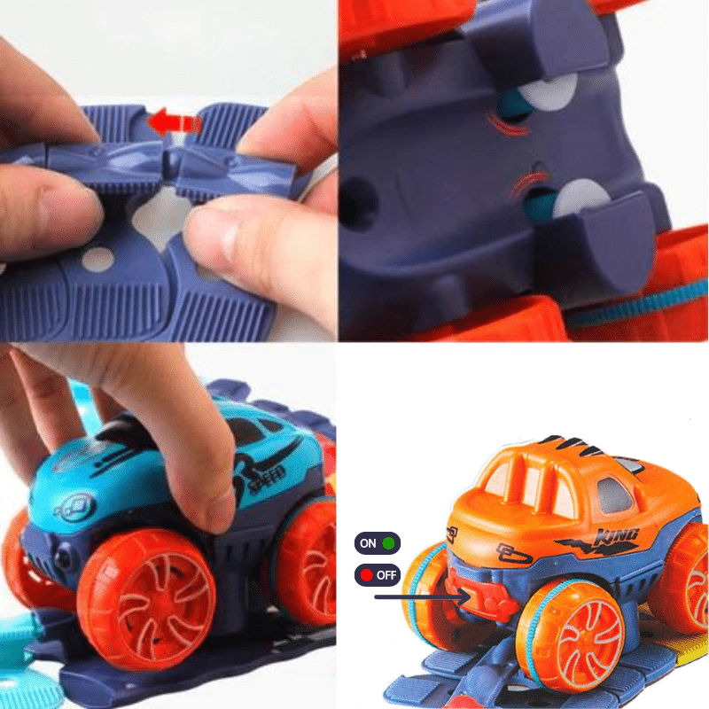 Pista de Carros de Corrida Flexível Zero Gravidade (Brinquedo Para Crianças  Acima de 3 Anos)