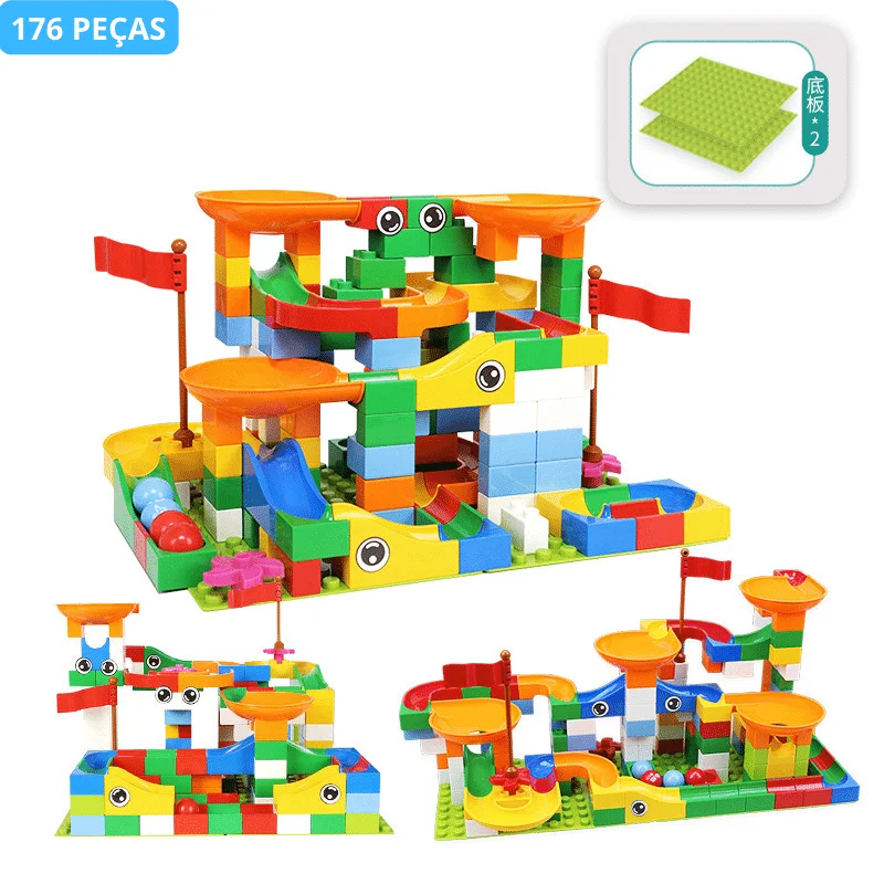 Blocos de Construção MarbleGo® Compatível com Lego® Duplo® (Brinquedo Para Crianças de 3 a 6 Anos) - Image 6