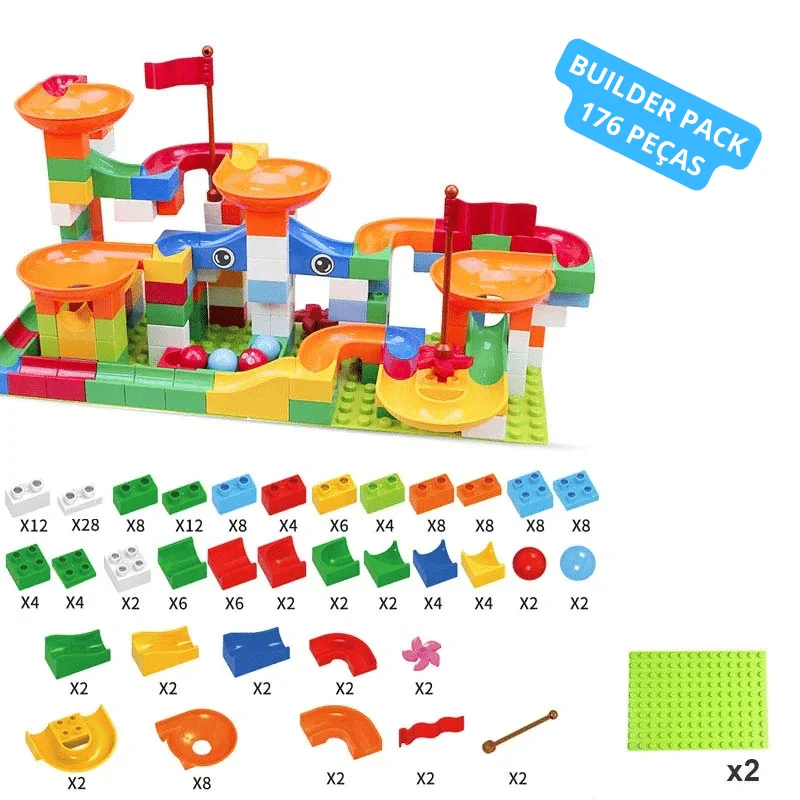 Blocos de Construção MarbleGo® Compatível com Lego® Duplo® (Brinquedo Para Crianças de 3 a 6 Anos) - Image 10