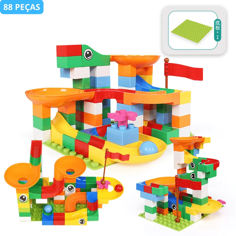 Blocos de Construção MarbleGo® Compatível com Lego® Duplo® (Brinquedo Para Crianças de 3 a 6 Anos) - Image 5