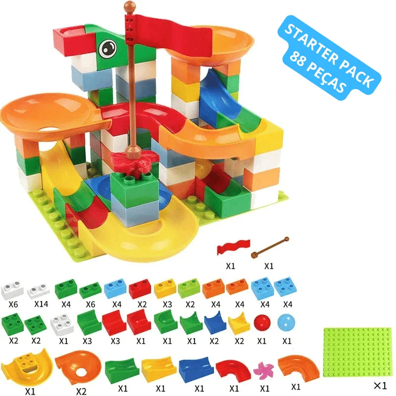 Blocos de Construção MarbleGo® Compatível com Lego® Duplo® (Brinquedo Para Crianças de 3 a 6 Anos) - Image 9