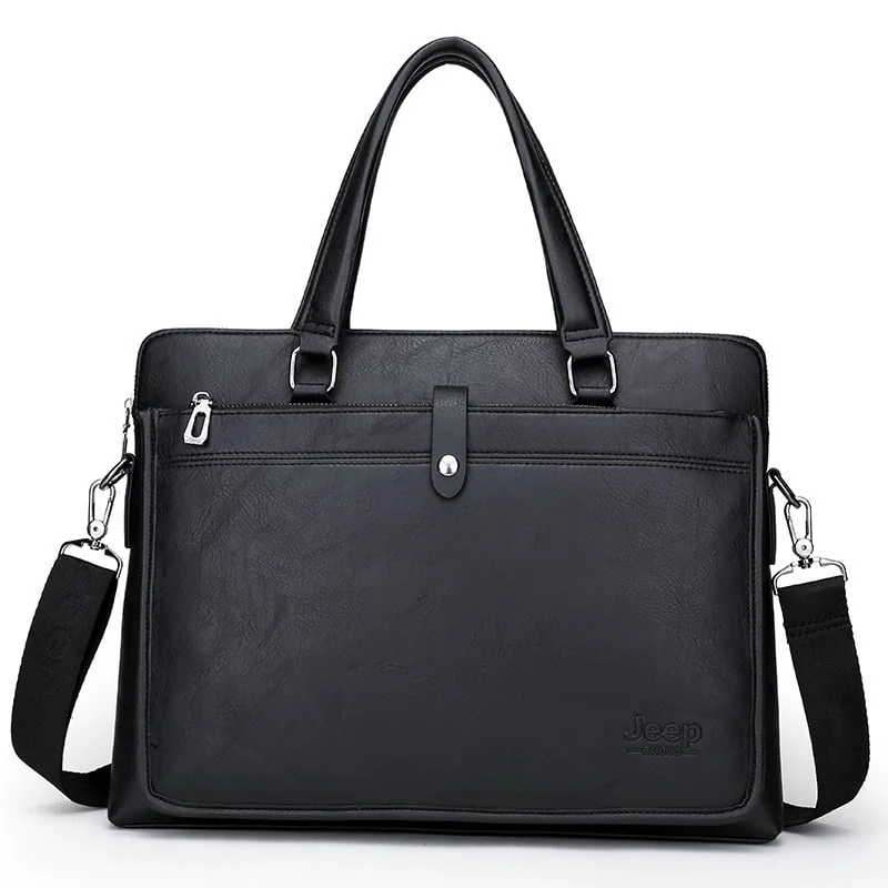 Pasta Social Com Bolsa Para Notebook Estilo Executivo Jeep Buluo® - Image 7