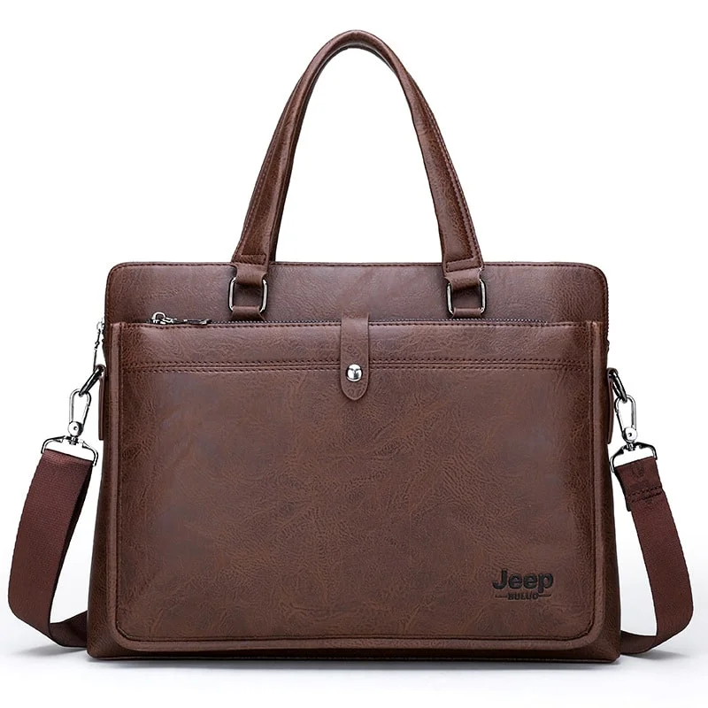 Pasta Social Com Bolsa Para Notebook Estilo Executivo Jeep Buluo® - Image 6