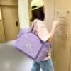 Bolsa Dobrável Expansível Impermeável - O Saco Multifuncional Que Vira Uma Grande Mala de Viagem - Image 4