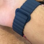 Pulseira/Bracelete Magnética de Silicone Para Apple Watch, Loop Esportivo, iWatch, 38mm, 40mm, 41mm, 42mm, 44mm, 45mm, 49mm