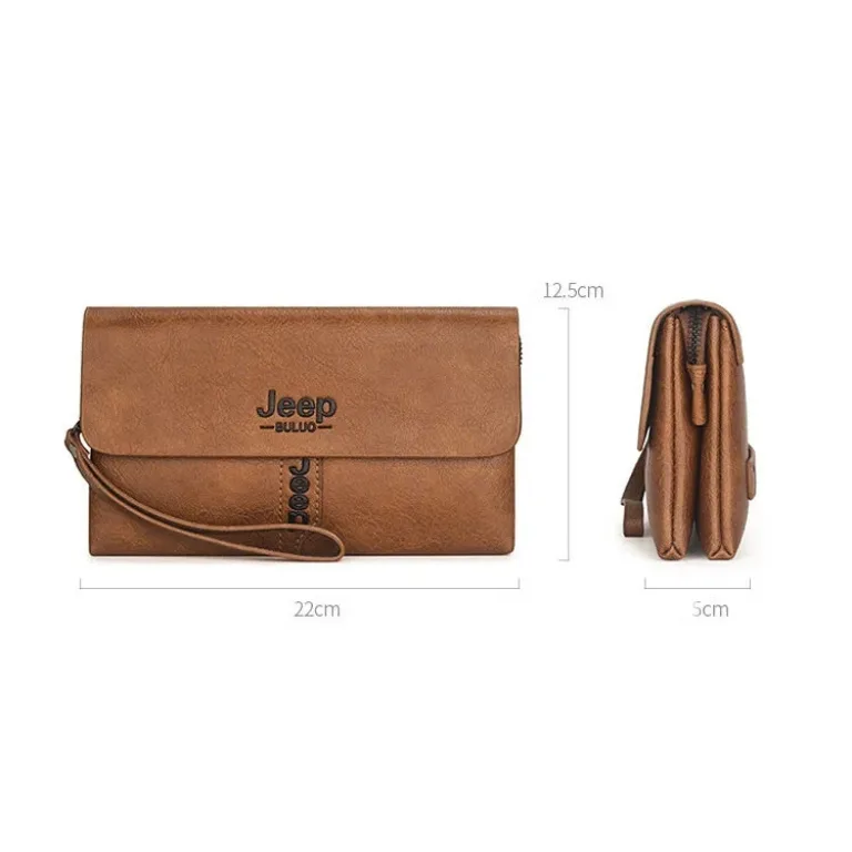 Carteira Masculina Grande em Couro Jeep Buluo® - Image 16