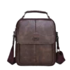 Bolsa de Mão e Ombro Para Negócios ou Lazer em Couro Genuíno Jeep Buluo® - Image 14