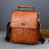 Bolsa de Mão e Ombro Para Negócios ou Lazer em Couro Genuíno Jeep Buluo® - Image 12