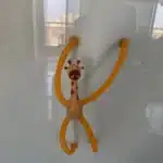 Girafinhas Coloridas Que Esticam e Grudam Com Luz de LED